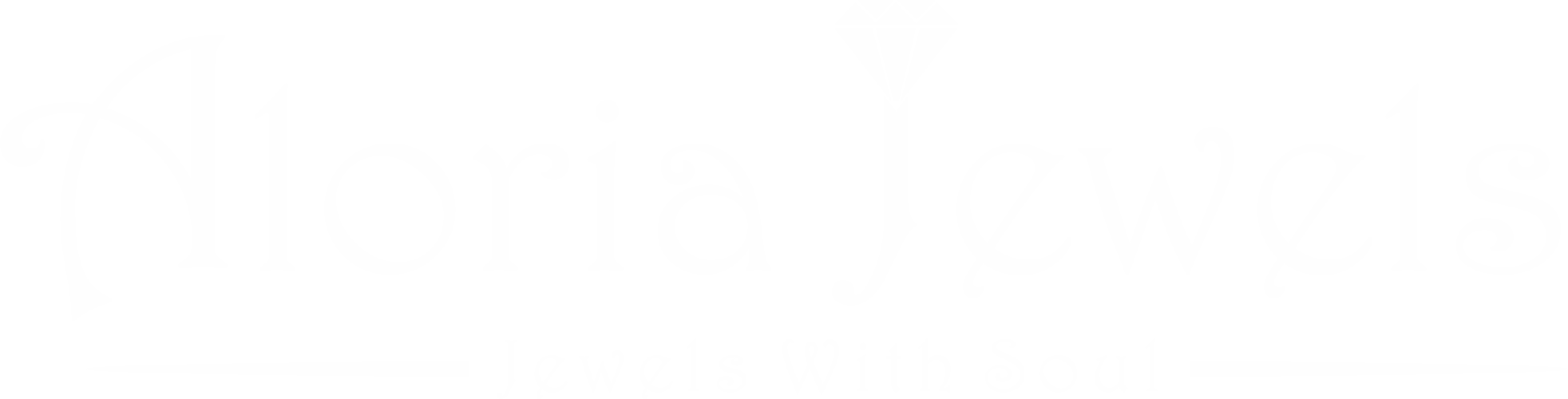 Aloria Jewels White Logo